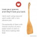 Jonathan's Family Spoons 11-Inch Zoon Spoon Spatula & Spoon Combination Kitchen Utensil Handmade Cherry Wood Spoon for Cooking Mixing and Serving - B0779LG65G